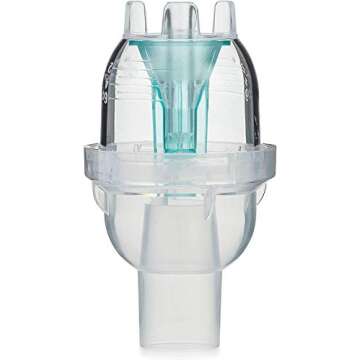 Nebulizer Machine for Adults Kids,Portable Nebulizer, Jet Nebulizers Personal Steam Inhaler Cool Mist Compressor System Truneb Carry Bag