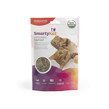 SmartyKat Organic Catnip for Cats & Kittens - 1 Ounce