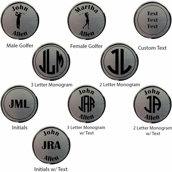 Eureka Golf Personalized Divot Tool & Ball Marker Set