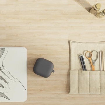 DamonLight AirPods 4 Shockproof Case with Keychain