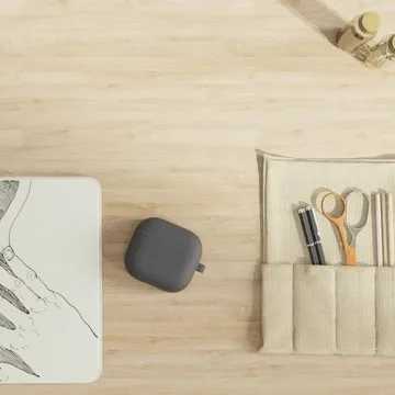 DamonLight AirPods 4 Shockproof Case with Keychain