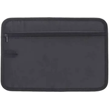 JOTO Electronics Organizer, Travel Gear Management Organize Case for Electronics Accessories Tools Hard Drive Memory Card Flash Drive Cables Charger Cosmetics Brush Personal Care Kit - Large (Black)