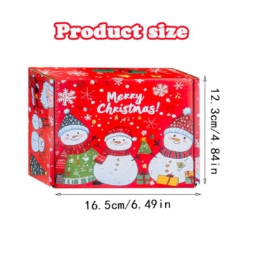 24 Pcs Christmas Mochi Squishy Toys for Kids Parties