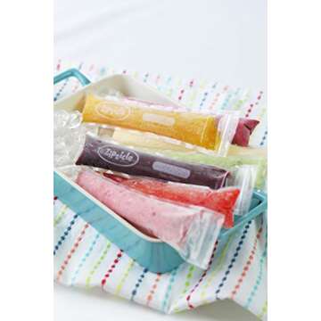 Zipzicle Ice Pop Pouch, 36-Pack, Clear