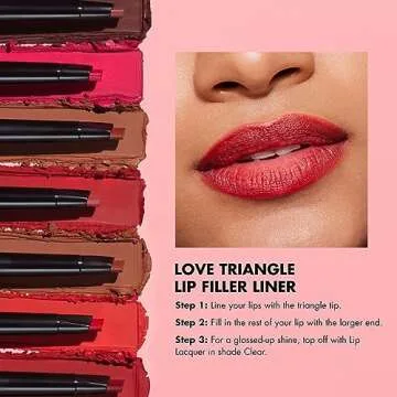 e.l.f. Love Triangle Lip Filler Liner for Sculpting & Filling