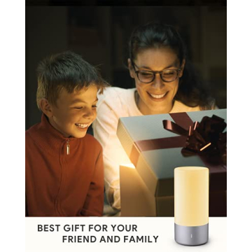 LED Table Lamp with RGB Colors & 3-Level Brightness