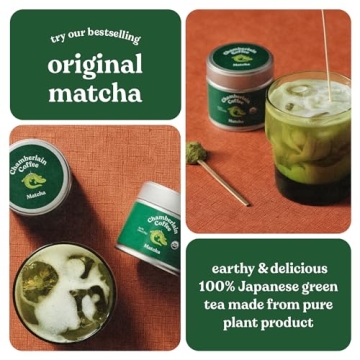 Organic Ceremonial Matcha Green Tea Powder Japanese Vegan