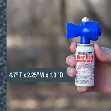 SABRE Bear Spray & Horn Combo for Ultimate Safety