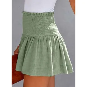 Paitluc Women's High Waisted Flowy Shorts for Summer 2023