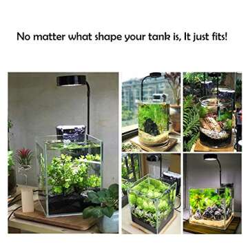 Hiro Aquatics Full Spectrum LED Light & Bamboo Board 9W