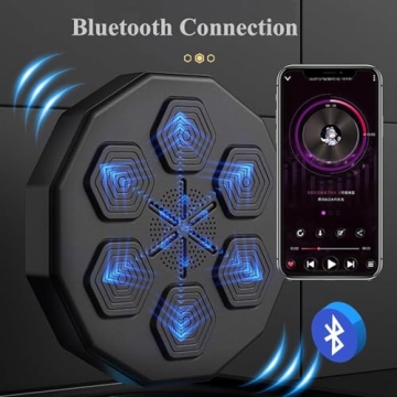 Smart Boxing Machine with LED Light & Bluetooth