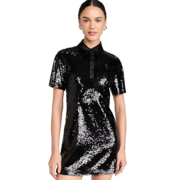 alice + olivia Treva Sequin Polo Dress for Women