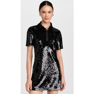 alice + olivia Treva Sequin Polo Dress for Women