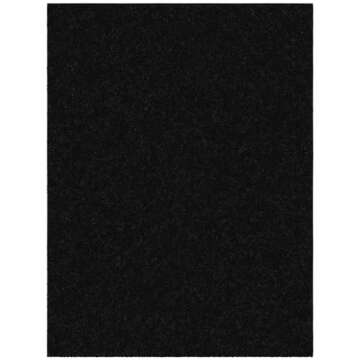 Cozy Charcoal Grey Shag Rug for Stylish Comfort