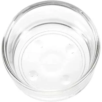 Juvale 24 Pack Glass Tealight Candle Holders 1x2, for Weddings, Table Centerpieces, Parties, Home Decor