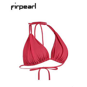 Stylish Firpearl Women's Triangle Bikini Top for Summer