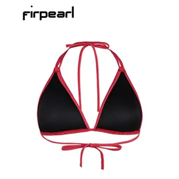 Stylish Firpearl Women's Triangle Bikini Top for Summer