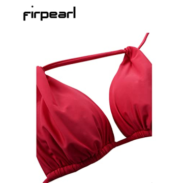 Stylish Firpearl Women's Triangle Bikini Top for Summer