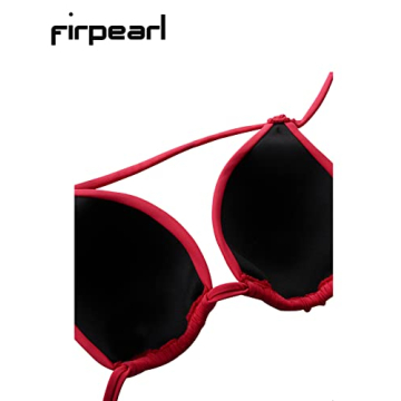Stylish Firpearl Women's Triangle Bikini Top for Summer