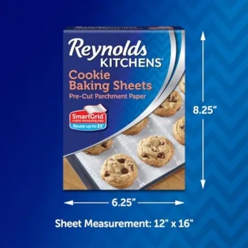 Reynolds Pre-Cut Parchment Baking Sheets 22 Count