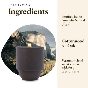 Paddywax Yosemite Candle - Luxurious Nature-Inspired Gift