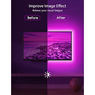 MATICOD RGB LED Backlight for TVs - Music Sync & App Control