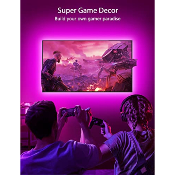 MATICOD RGB LED Backlight for TVs - Music Sync & App Control