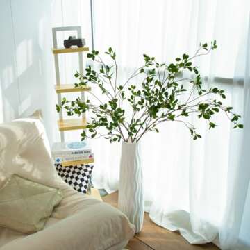 Ouddy Decor Faux Greenery Stems for Stunning Home Décor