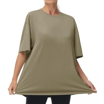 Women's Oversized Summer Tee Soft Breathable Stylish
