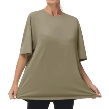 Women's Oversized Summer Tee Soft Breathable Stylish