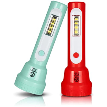 Tokeyla Rechargeable Kids Flashlight 2 Pack - Bright & Safe