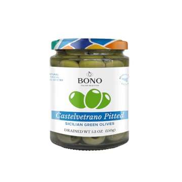 Bono Italian Gourmet Olives - Premium Gift Pack of 2 Jars