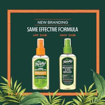 Murphy's Naturals Lemon Eucalyptus Oil Insect Repellent Spray | DEET-Free, Plant-Based | Mosquito an...