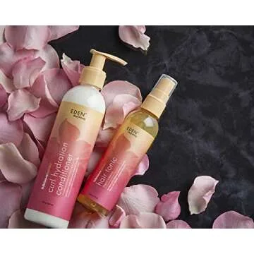 EDEN BodyWorks Hibiscus Honey Nourishing Hair Tonic - Liquid Vitamins | 4 oz | Lightweight, Non-Greasy - Revitalize Dry Brittle Hair