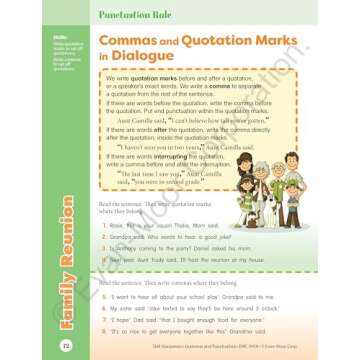 Evan-Moor Skill Sharpeners Grammar and Punctuation Workbook, Grade 4, Nouns, Verbs, Sentence Structure, Subject, Predicate, Language Handbook, Real-World Practice, Fun Activities, Homeschool, Practice