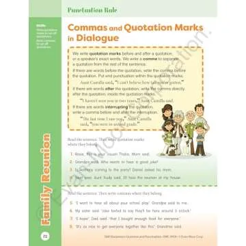 Evan-Moor Skill Sharpeners Grammar and Punctuation Workbook, Grade 4, Nouns, Verbs, Sentence Structure, Subject, Predicate, Language Handbook, Real-World Practice, Fun Activities, Homeschool, Practice