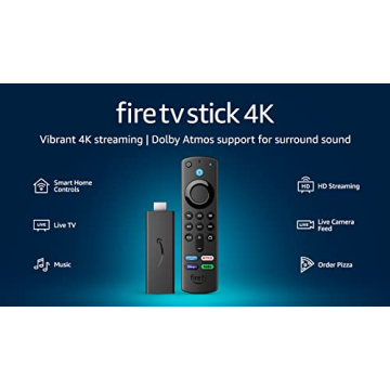 Amazon Fire TV Stick 4K Ultra HD Streaming Smart Home Control