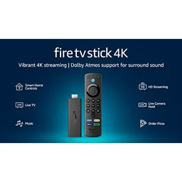 Amazon Fire TV Stick 4K Ultra HD Streaming Smart Home Control