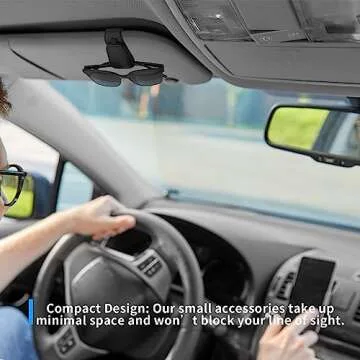 Yuoyar Magnetic Sunglass Holder for Car Visor