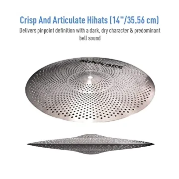 SONICAKE Low Volume Cymbal Pack For Quieter Practice