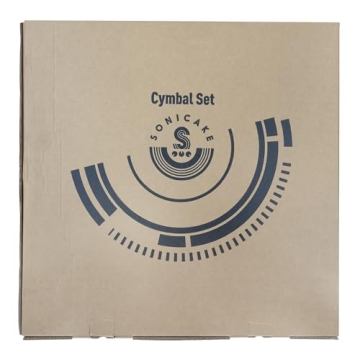 SONICAKE Low Volume Cymbal Pack For Quieter Practice