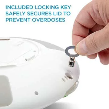 Live Fine Automatic Pill Dispenser for Secure Medication Management