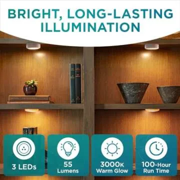 Brilliant Evolution Stick On Puck Lights for Your Home