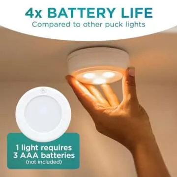 Brilliant Evolution Stick On Puck Lights for Your Home