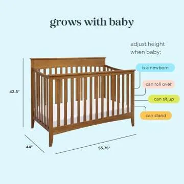 DaVinci Grove Convertible Crib - Safe & Stylish