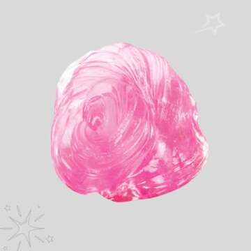 Crazy Aaron's Thinking Putty 4” Tin – Liquid Glass “Rose Lagoon” – Crystal Clear Pink Butty – Never Dries Out