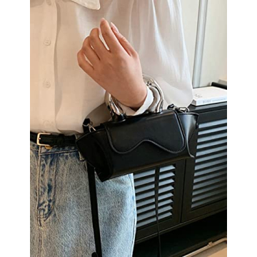 Stylish Small Silver Crossbody Bag for Women 2024