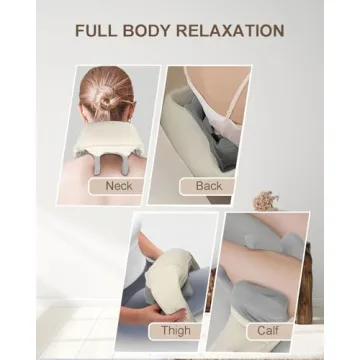 Neck Massager with Heat, Shiatsu 4D Deep Tissue Kneading Massage