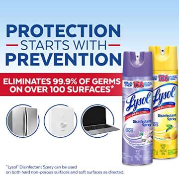 Lysol Disinfectant Spray Bundle - Germ-Killing Formula
