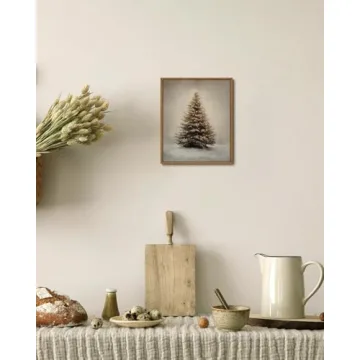 KISSFOX Vintage Christmas Tree Wall Art Ideal Holiday Gift